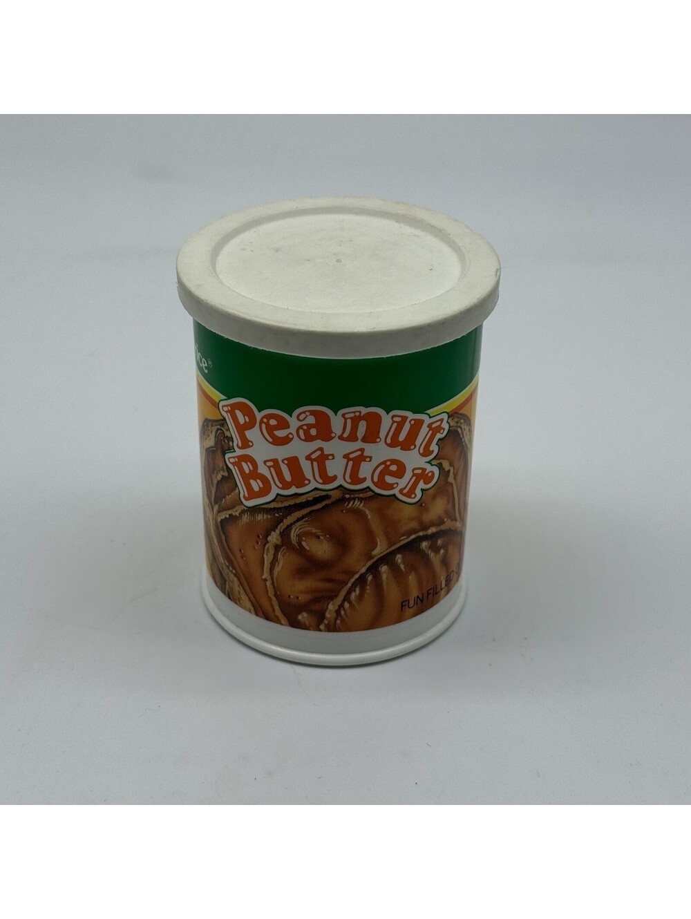 Fisher Price Kitchen Fun With Food Peanut Butter Can Vintage 1989 Quaker Oats
